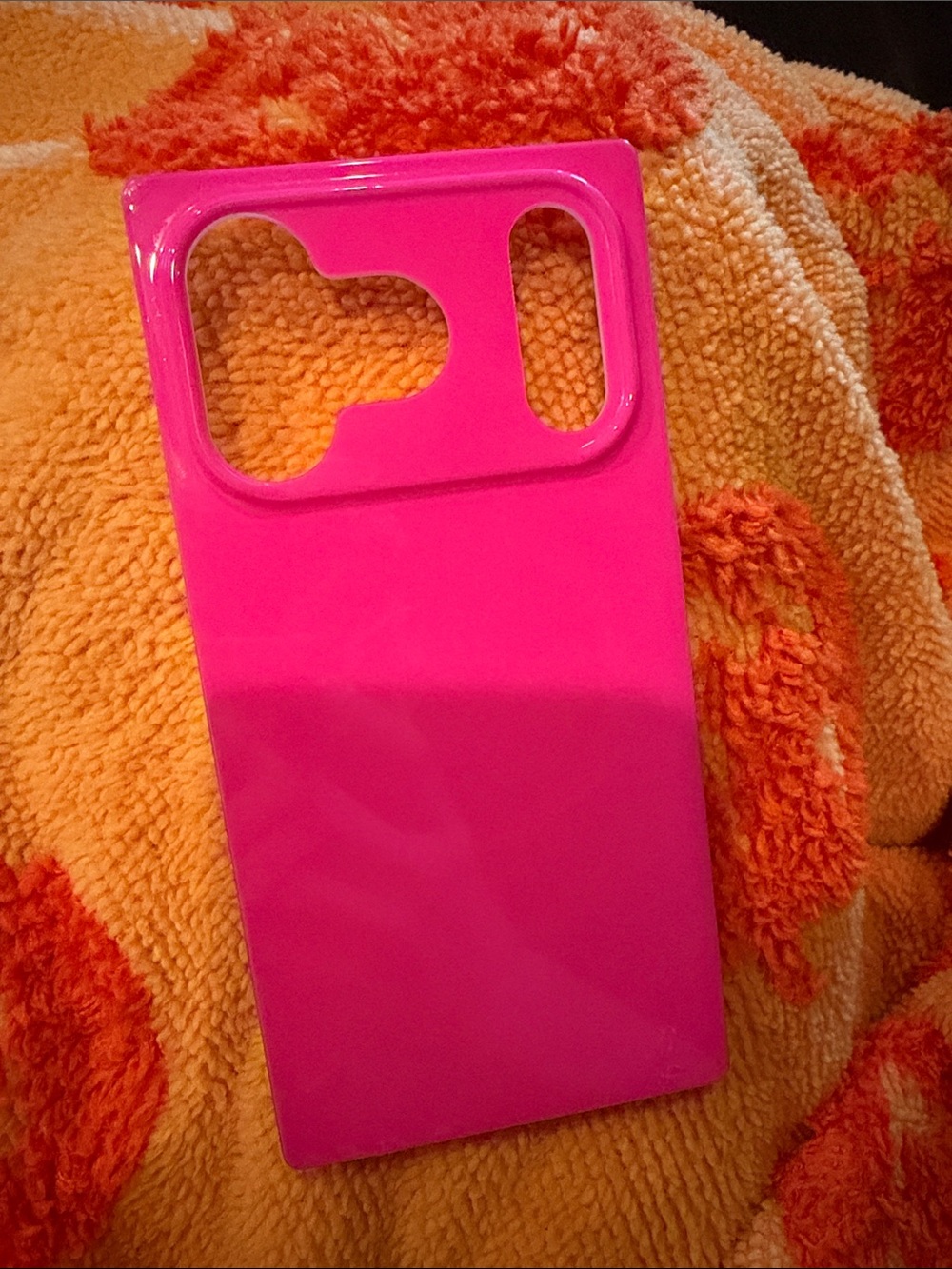 Vibrant Hot Pink Glossy Phone Case - Unbranded